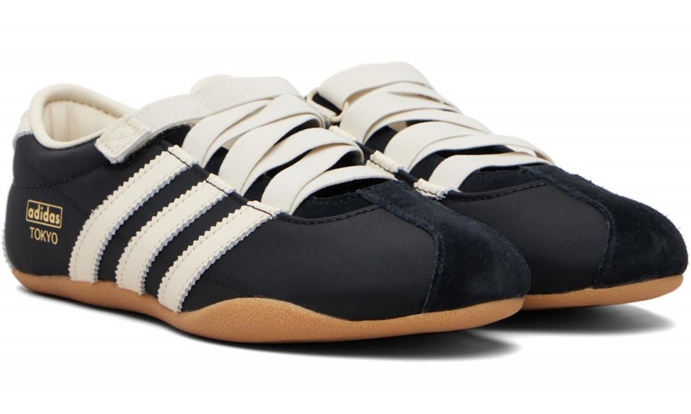 Adidas Tokyo MJ Core Black White Gold Metallic купить в Москве